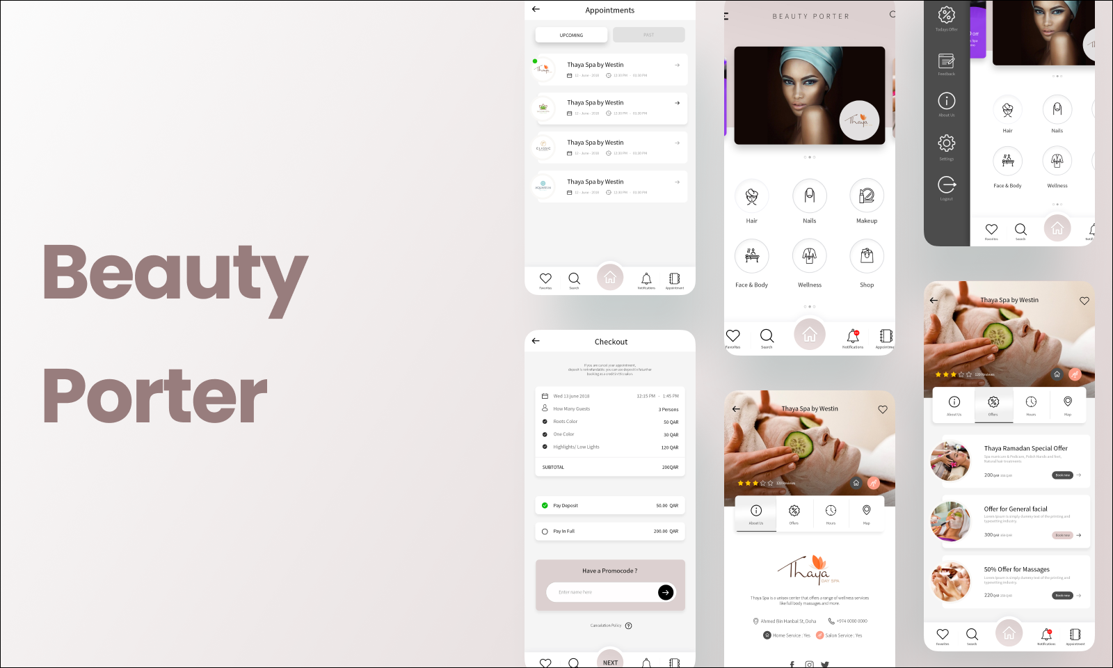 Beauty Porter - Salon Booking App