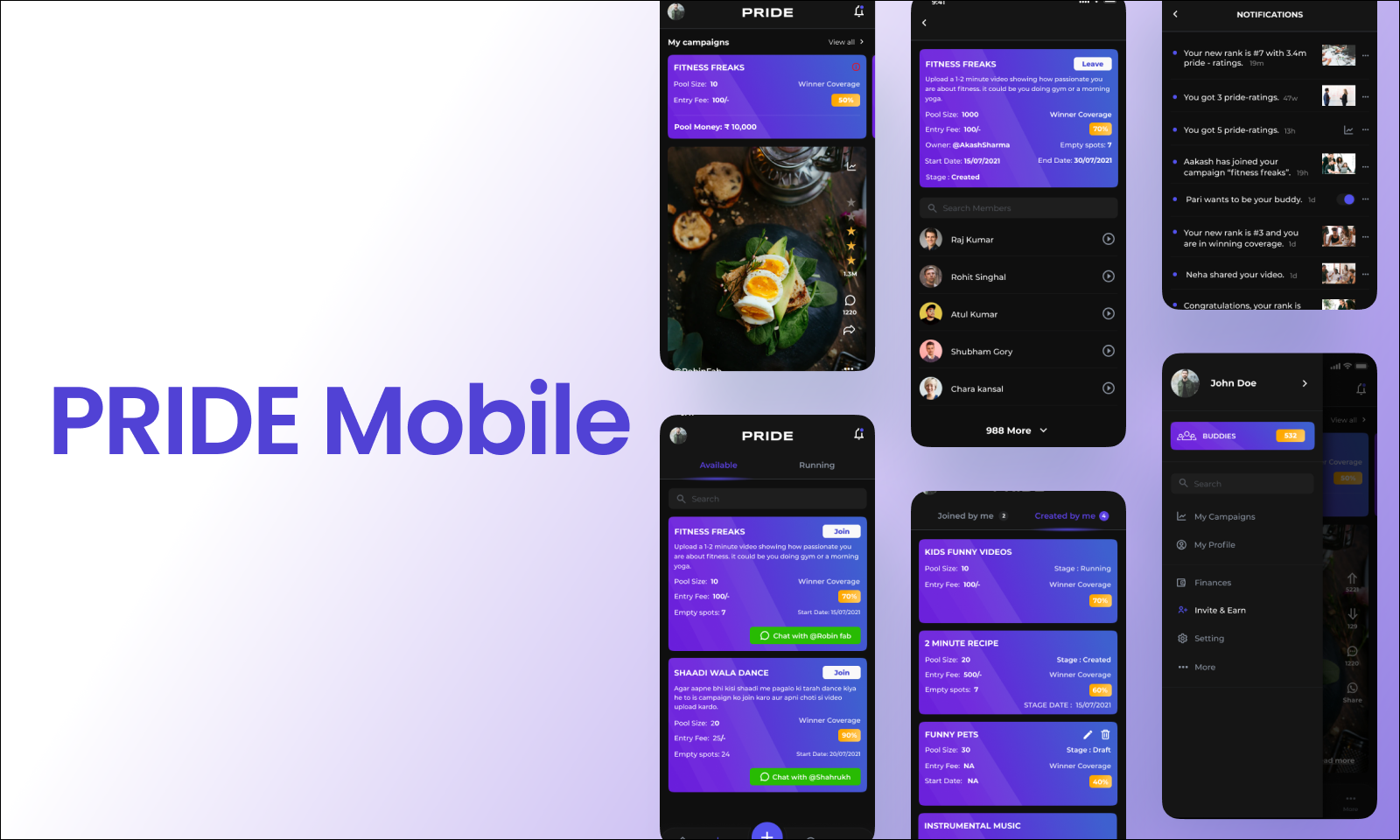 PRIDE Mobile - Real Estate App