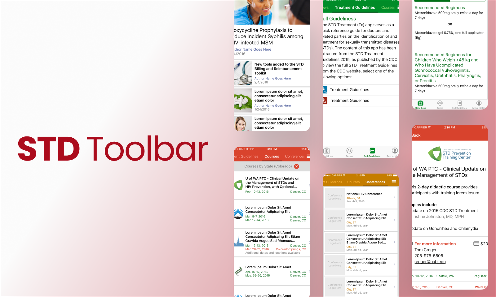 STD Toolbar - Productivity App